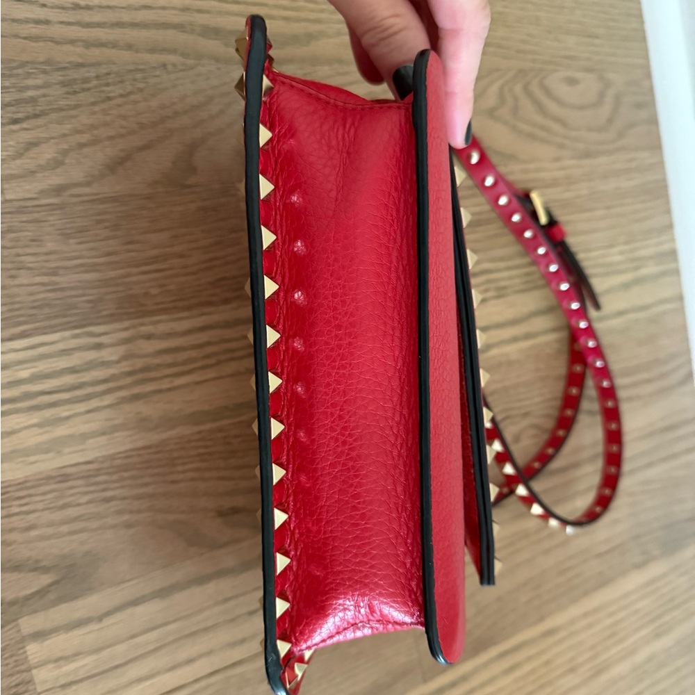 Valentino Red Rockstud  Bag - Picture 8 of 8